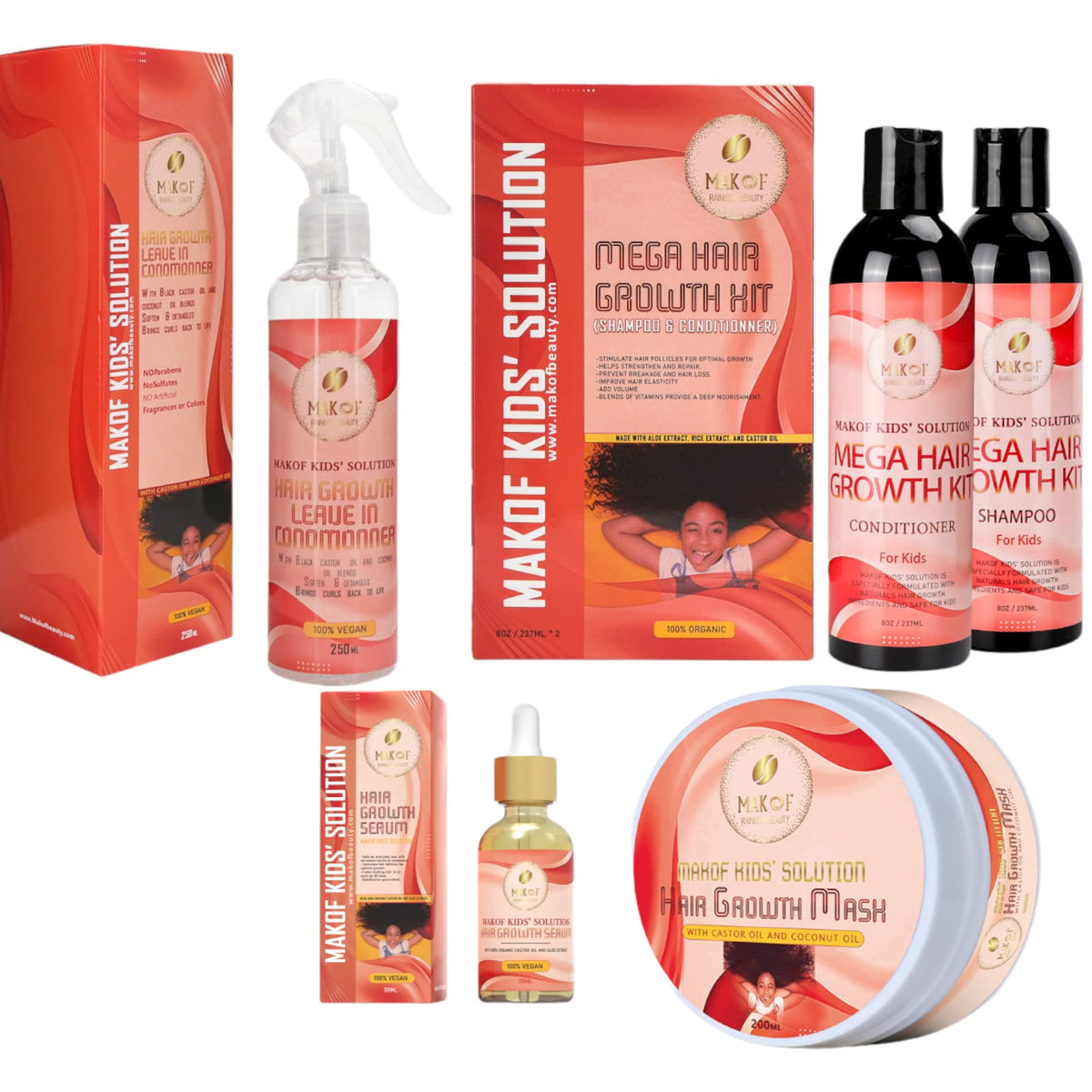 Kids Hair Growth Shampoo & Conditioner R25934