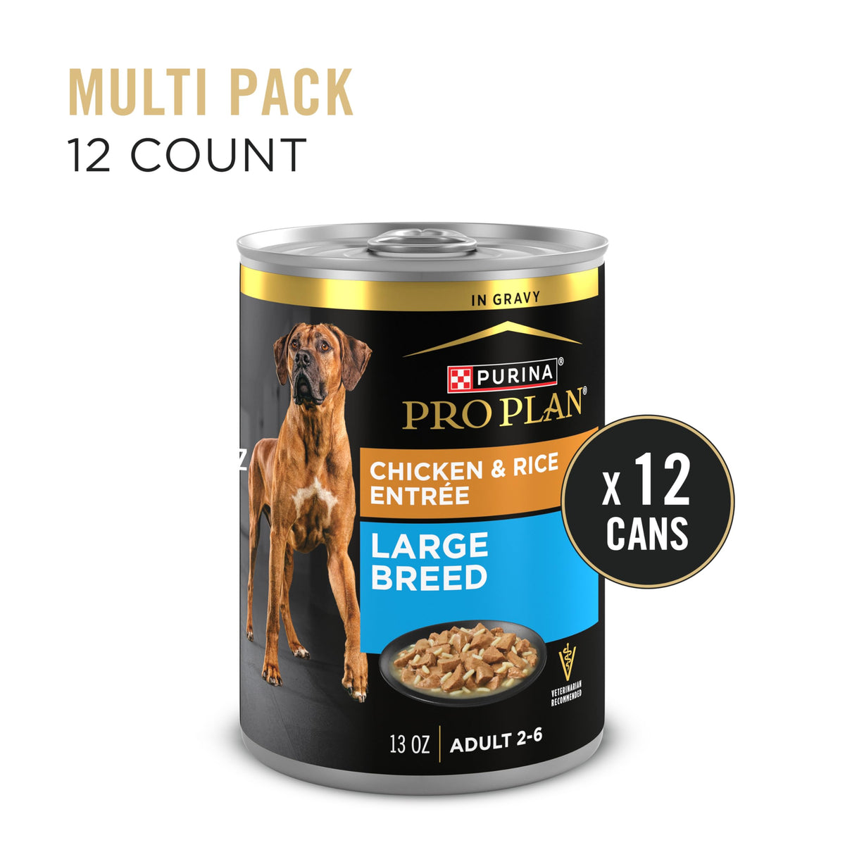 Chicken Gravy Wet Dog Food 13 oz A7587