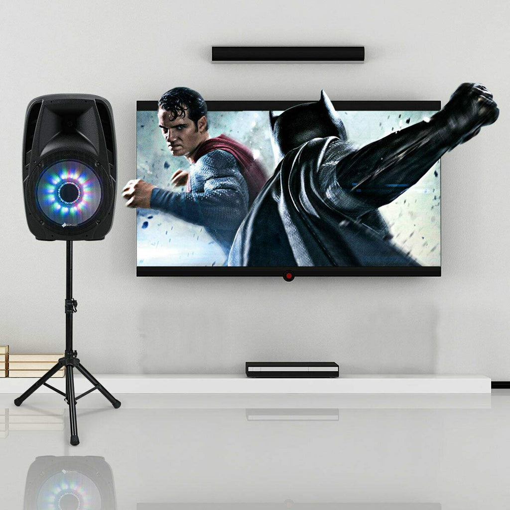 15" 1500W 2-Way Portable PA Speaker System I7132