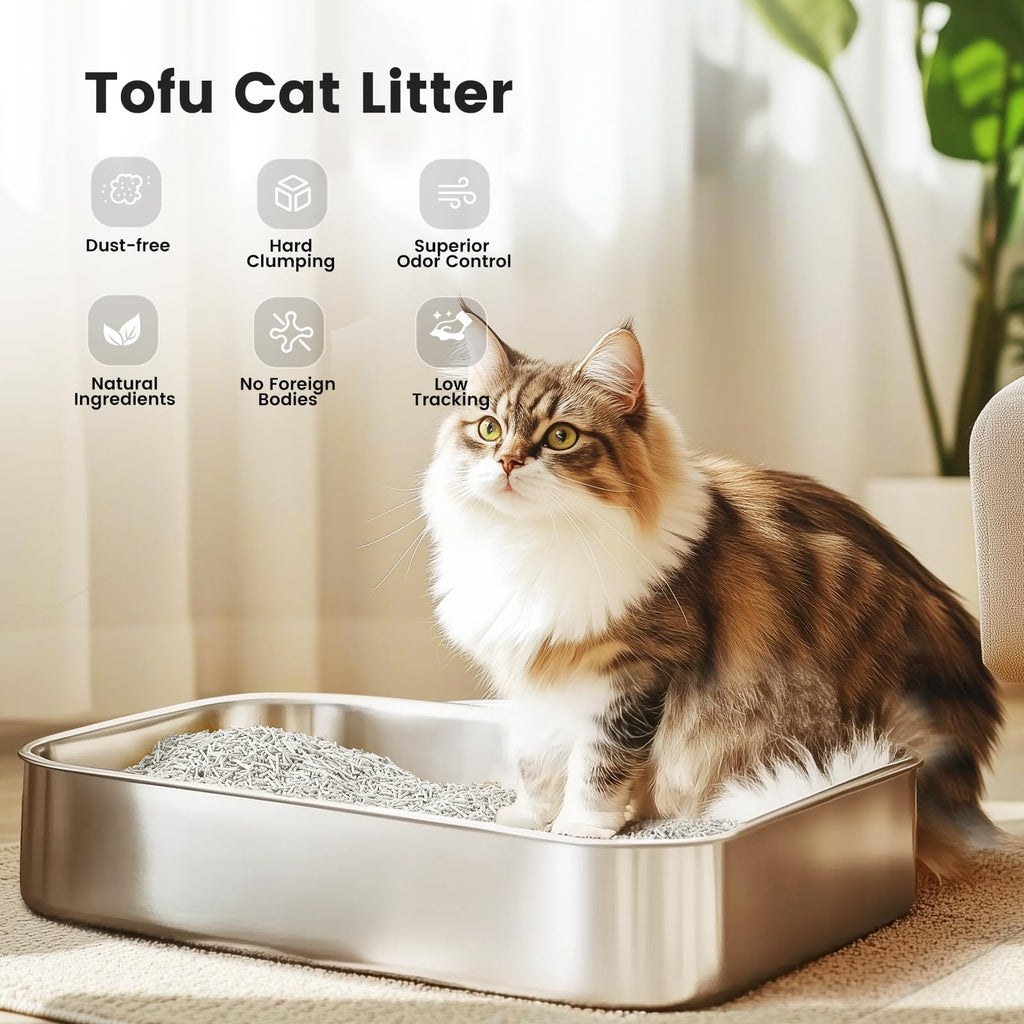 Tofu Cat Litter with Green Tea Extract 6LBS C2415