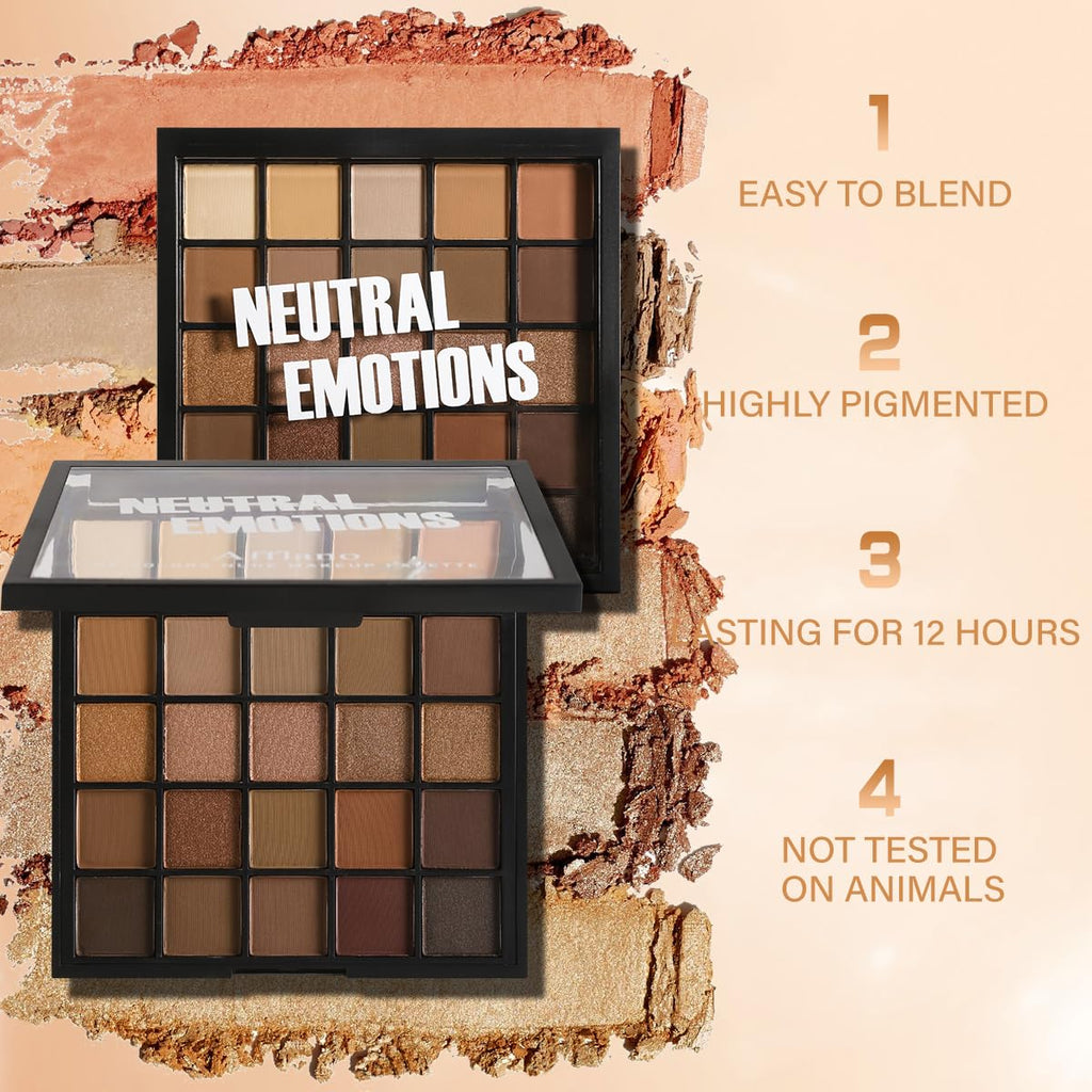 25 Color Matte Shimmer Eyeshadow Palette L45121
