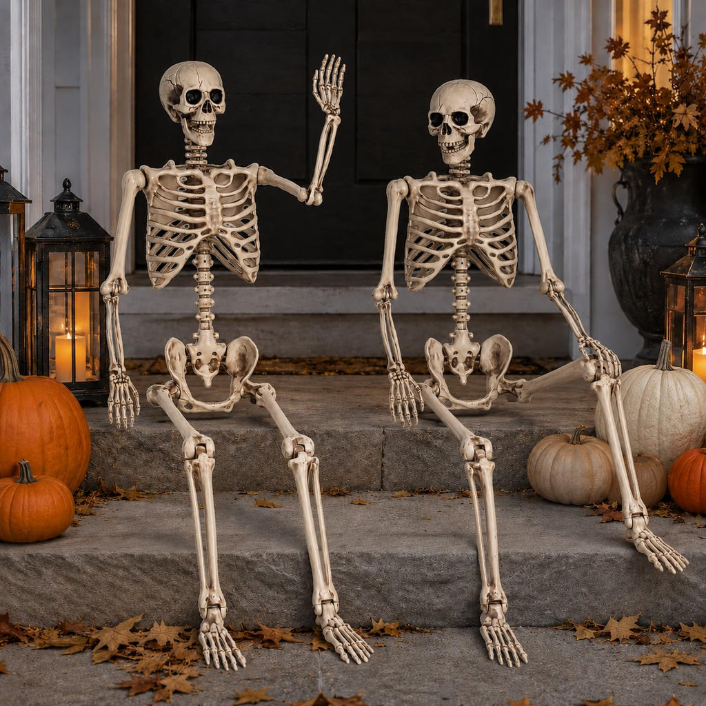 5.4 Ft Life Size Posable Skeleton Q43509