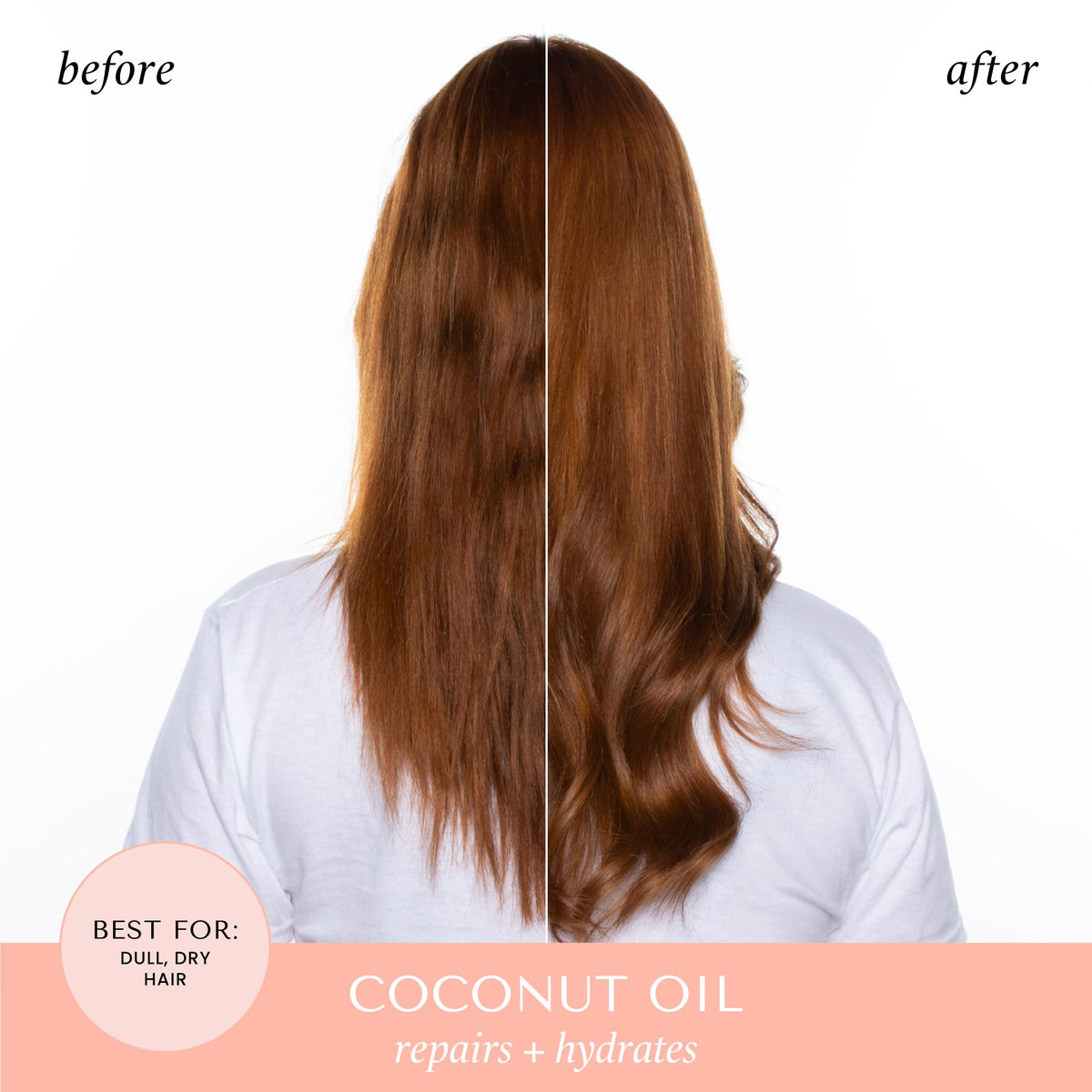 Coconut Nourishing Shampoo + Conditioner Set Sulfate-Free 12oz each N9742