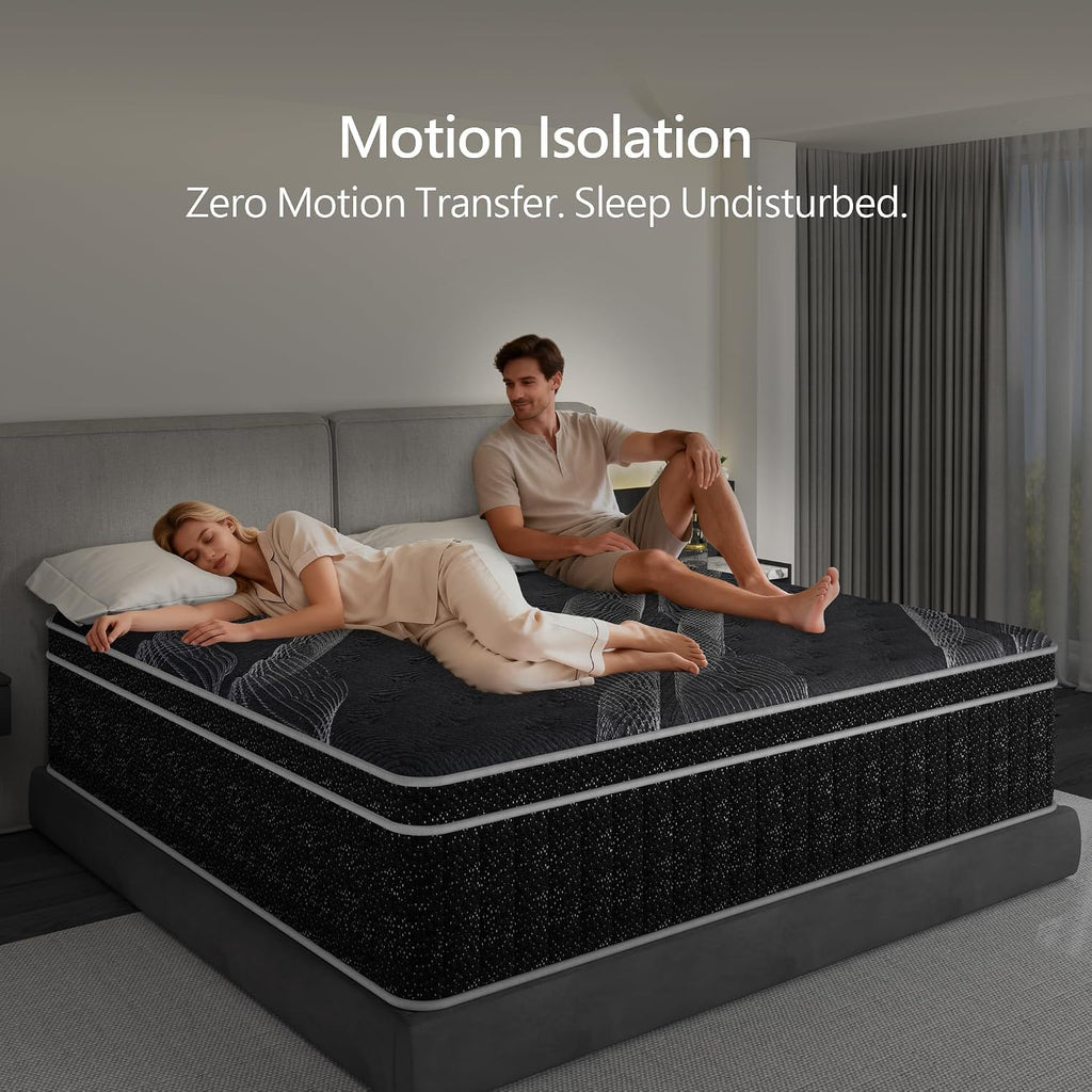 Full Size 12 inch Hybrid Memory Foam Mattress Y6730