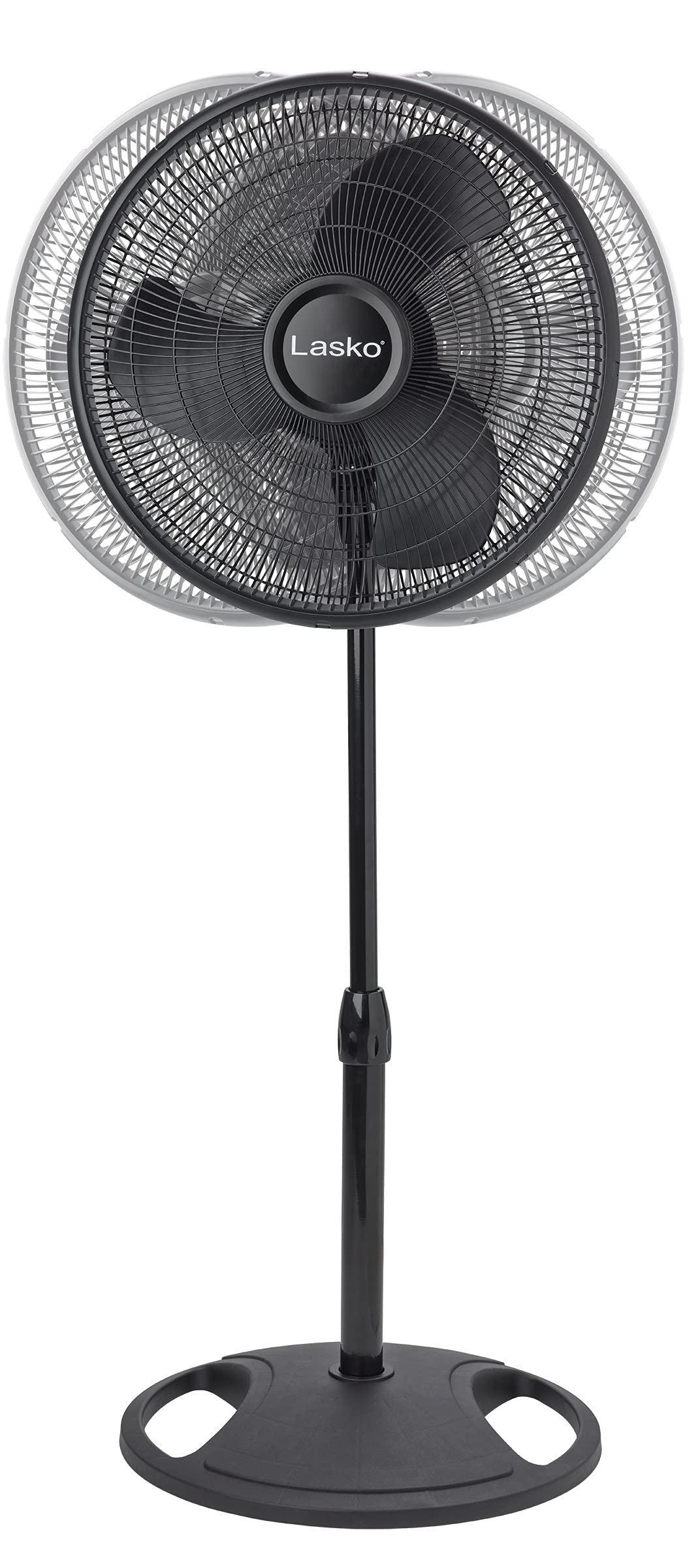 Oscillating Standing Pedestal Fan 16" Black Y252097