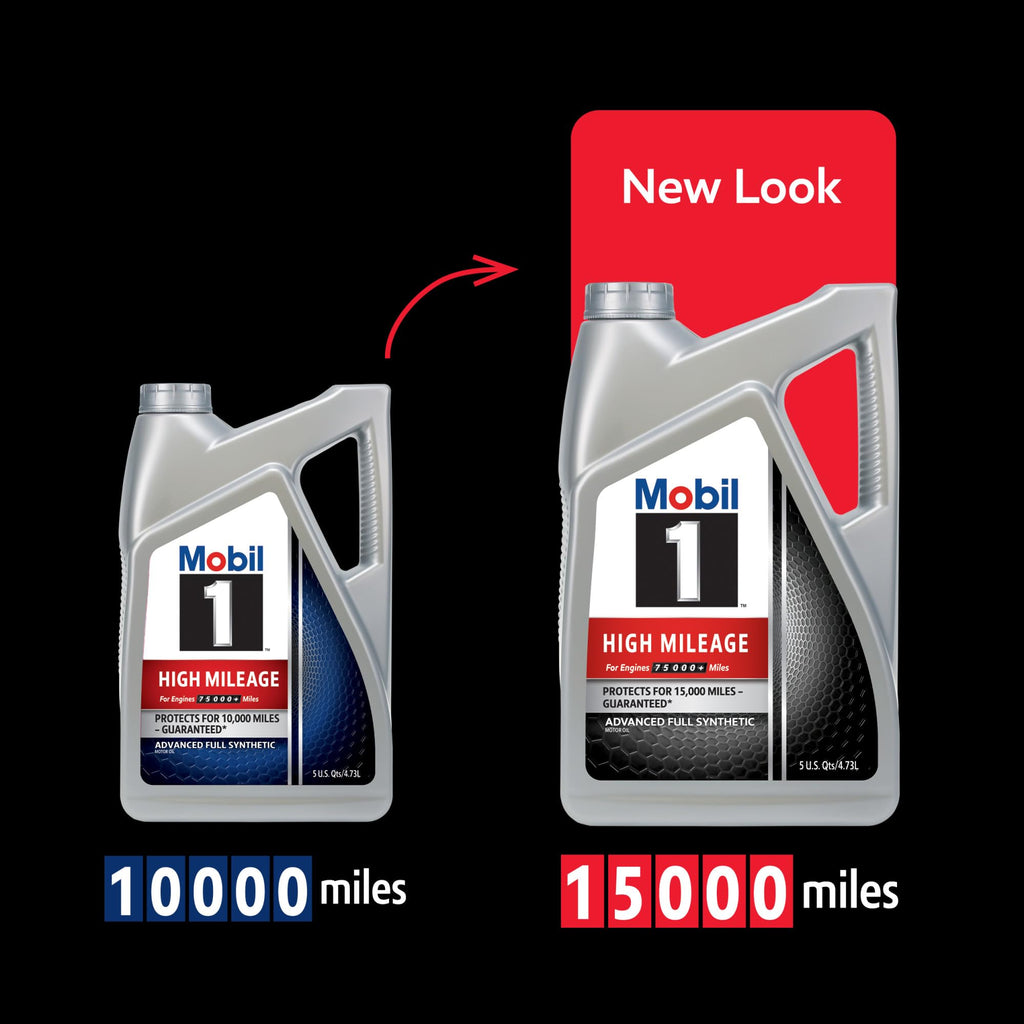 High Mileage Full Synthetic 5W-30 Motor Oil 5 Quart W607426