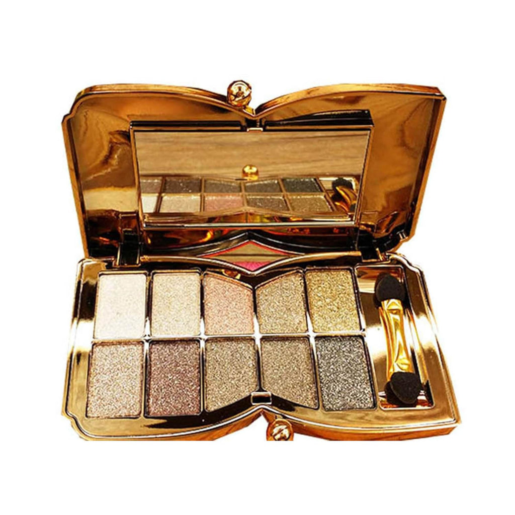 10 Colors Shimmer & Matte Glitter Eyeshadow Palette O493