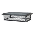 Black Galvanized Steel Multi-Flue Chimney Cover U852815