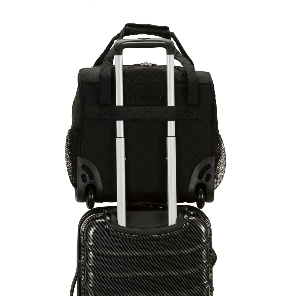 Black Wheeled Underseater Carry-On Luggage H593124