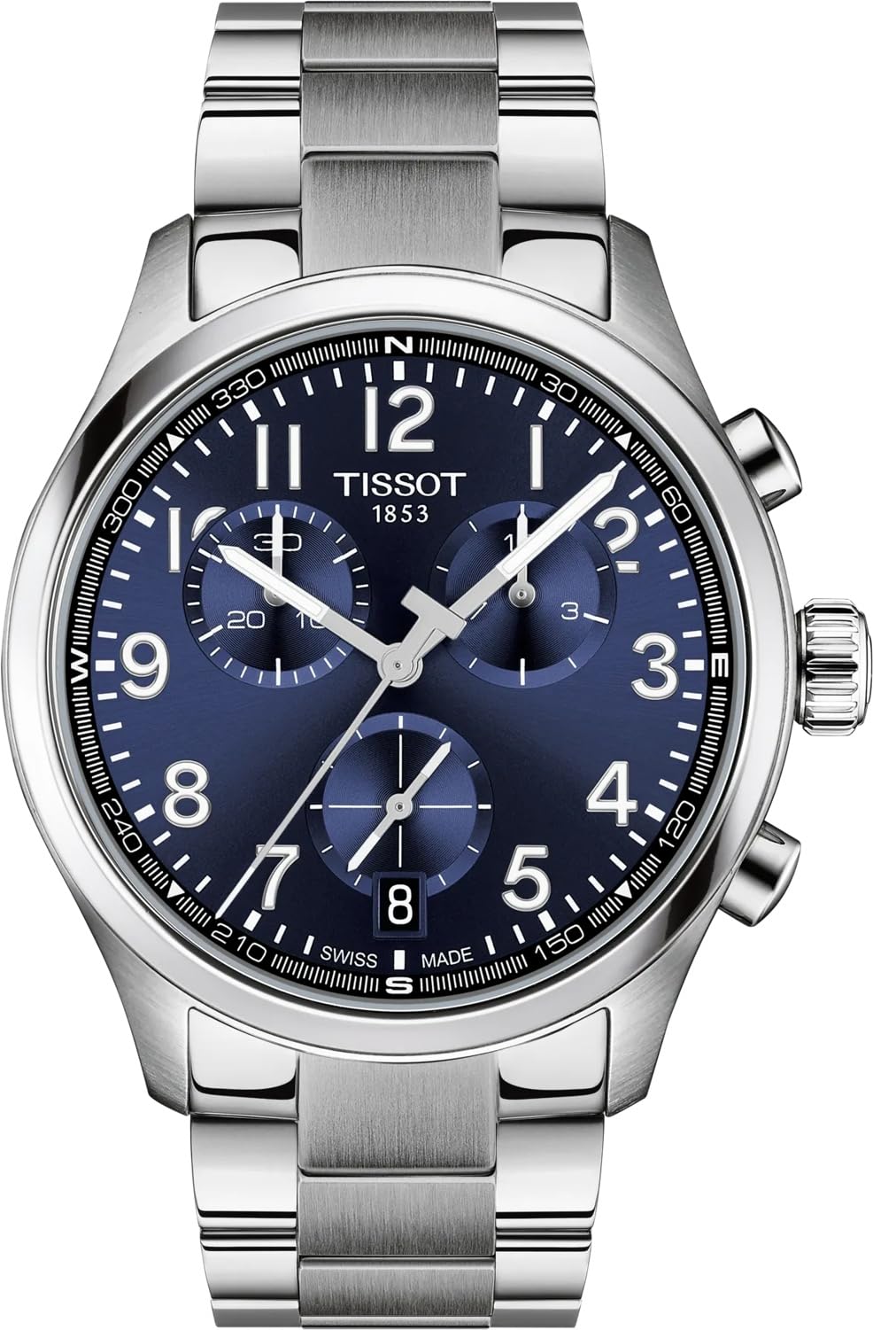 Blue Dial 42mm Chronograph Men's Watch H7411