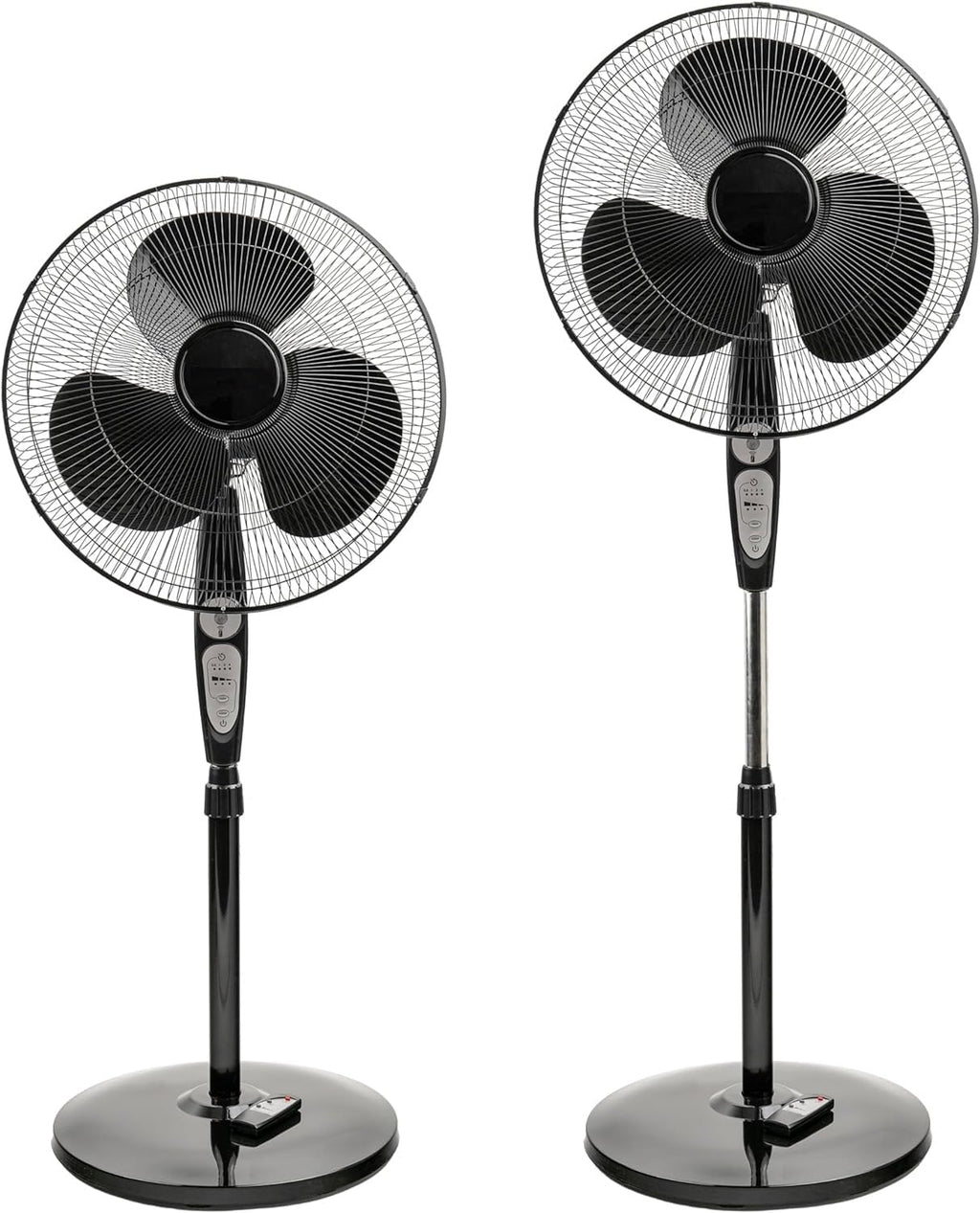 18" Oscillating Pedestal Fan with Remote Control, 3 Speed, Adjustable Height & Tilt Z616182