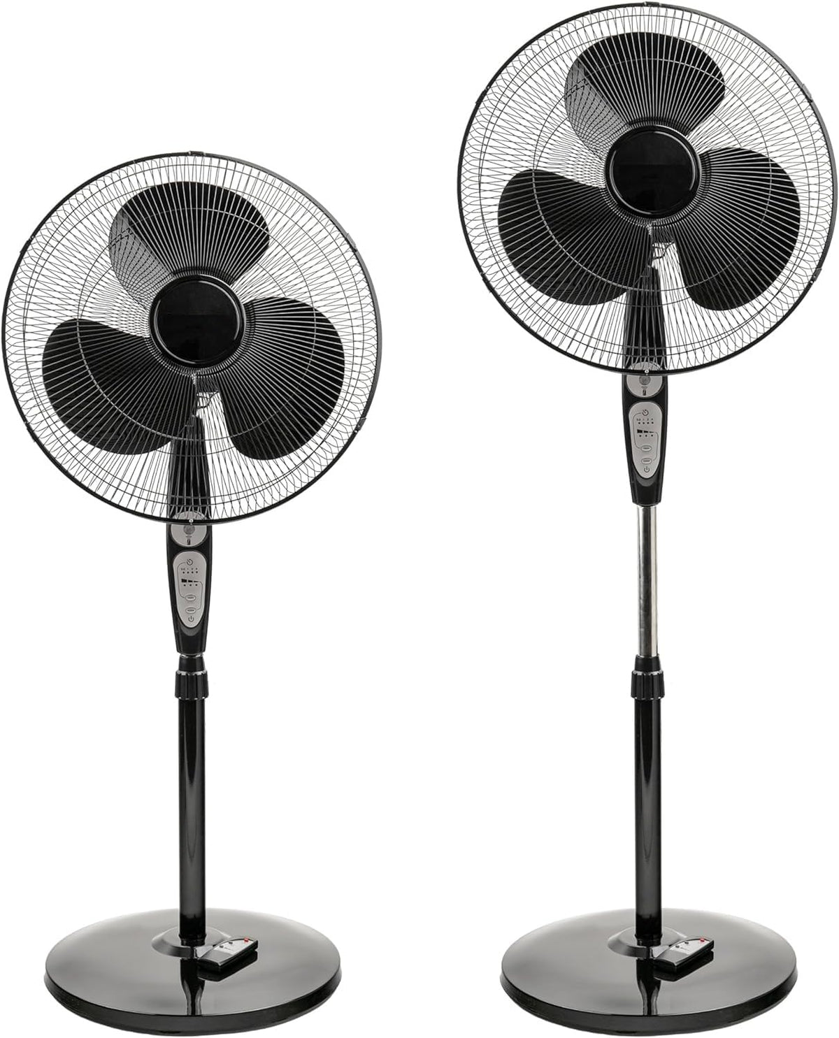 18" Oscillating Pedestal Fan with Remote Control, 3 Speed, Adjustable Height & Tilt Z616182