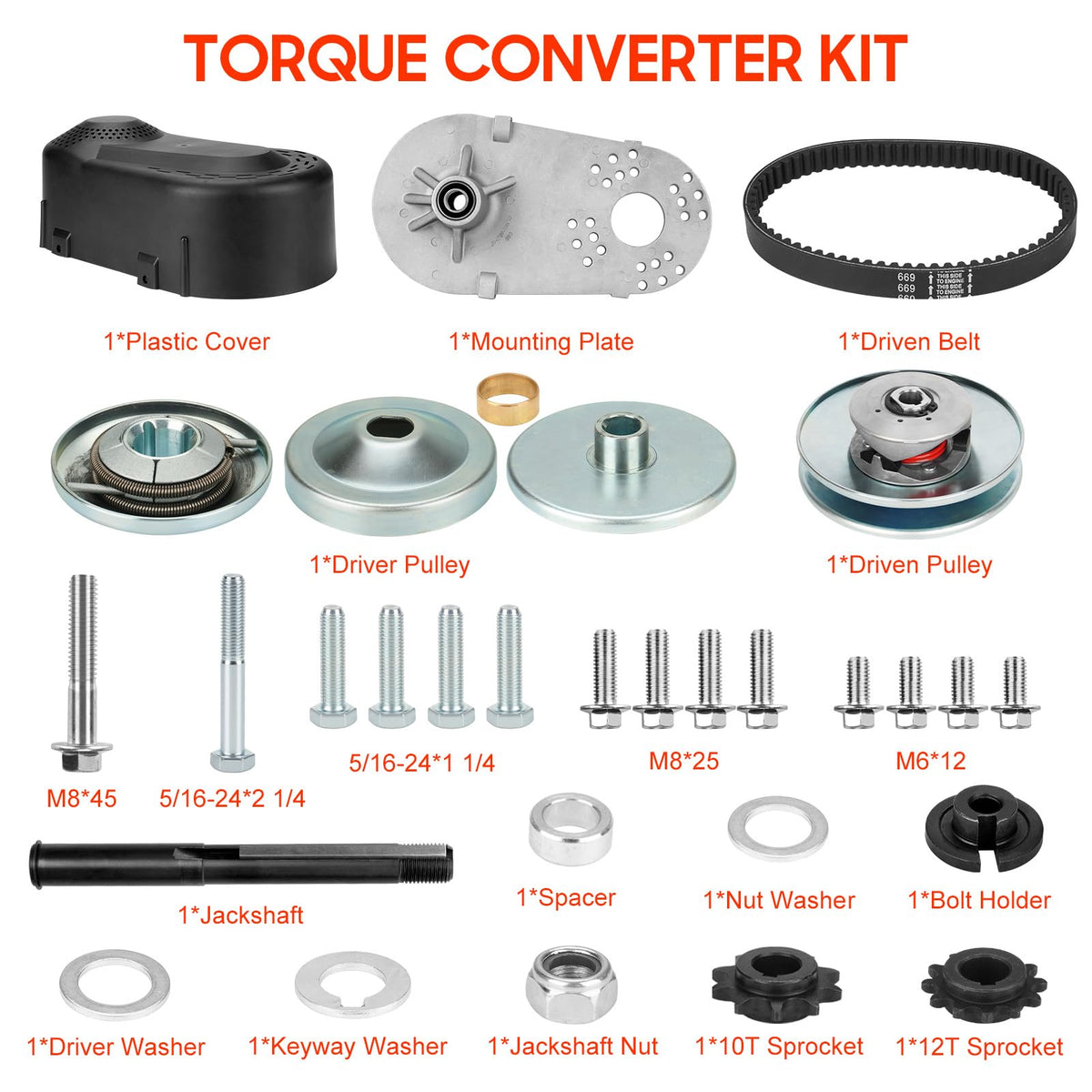 212CC Torque Converter 30 Series T655212