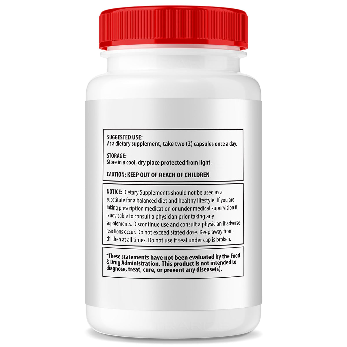 All-Natural 180 Capsules V119