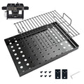 Adjustable Charcoal Grill Basket Ash Pan A31398