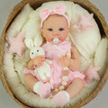 20 Inch Realistic Lifelike Newborn Baby Doll Girl with Vinyl Body X1799