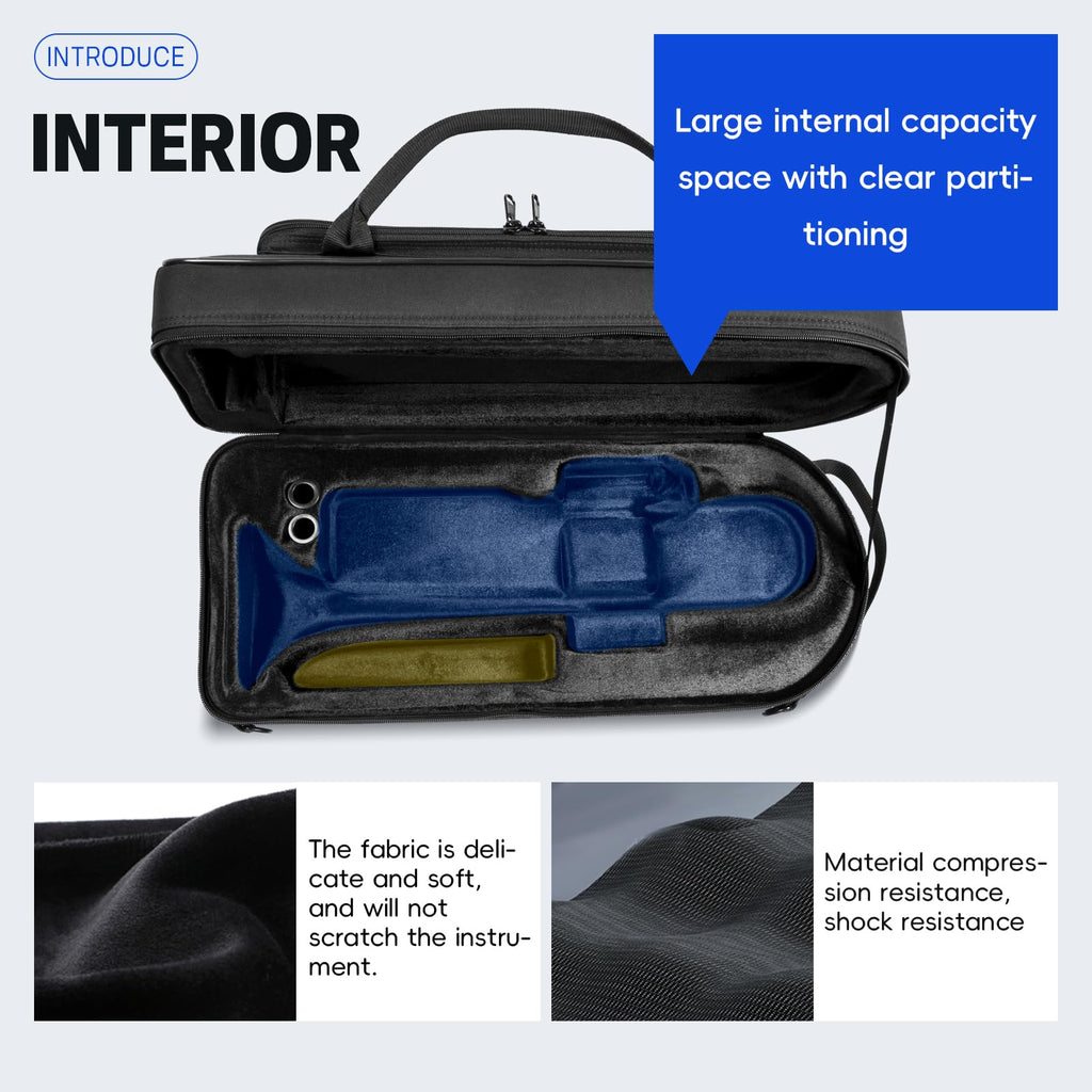 Lightweight Trumpet Case Soft Gig Bag Backpack I4821