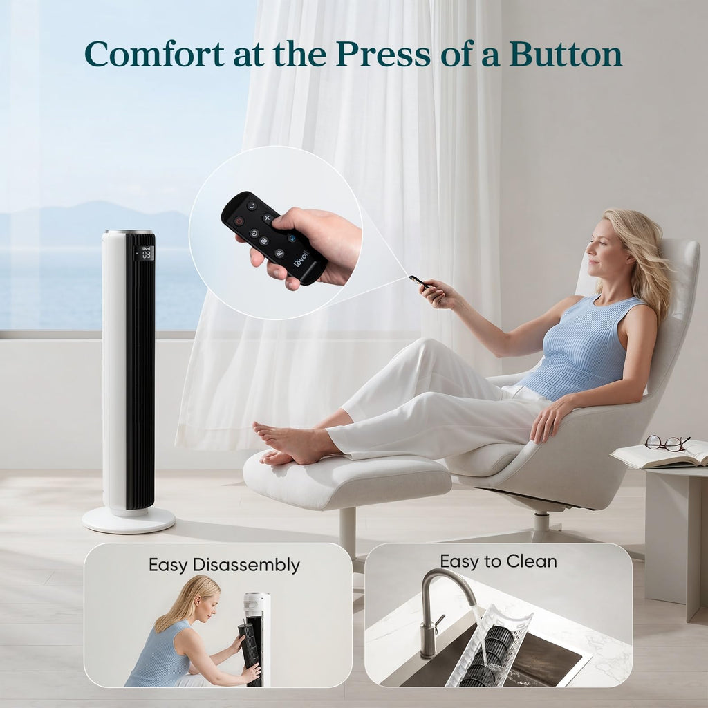 Quiet Tower Fan X40898