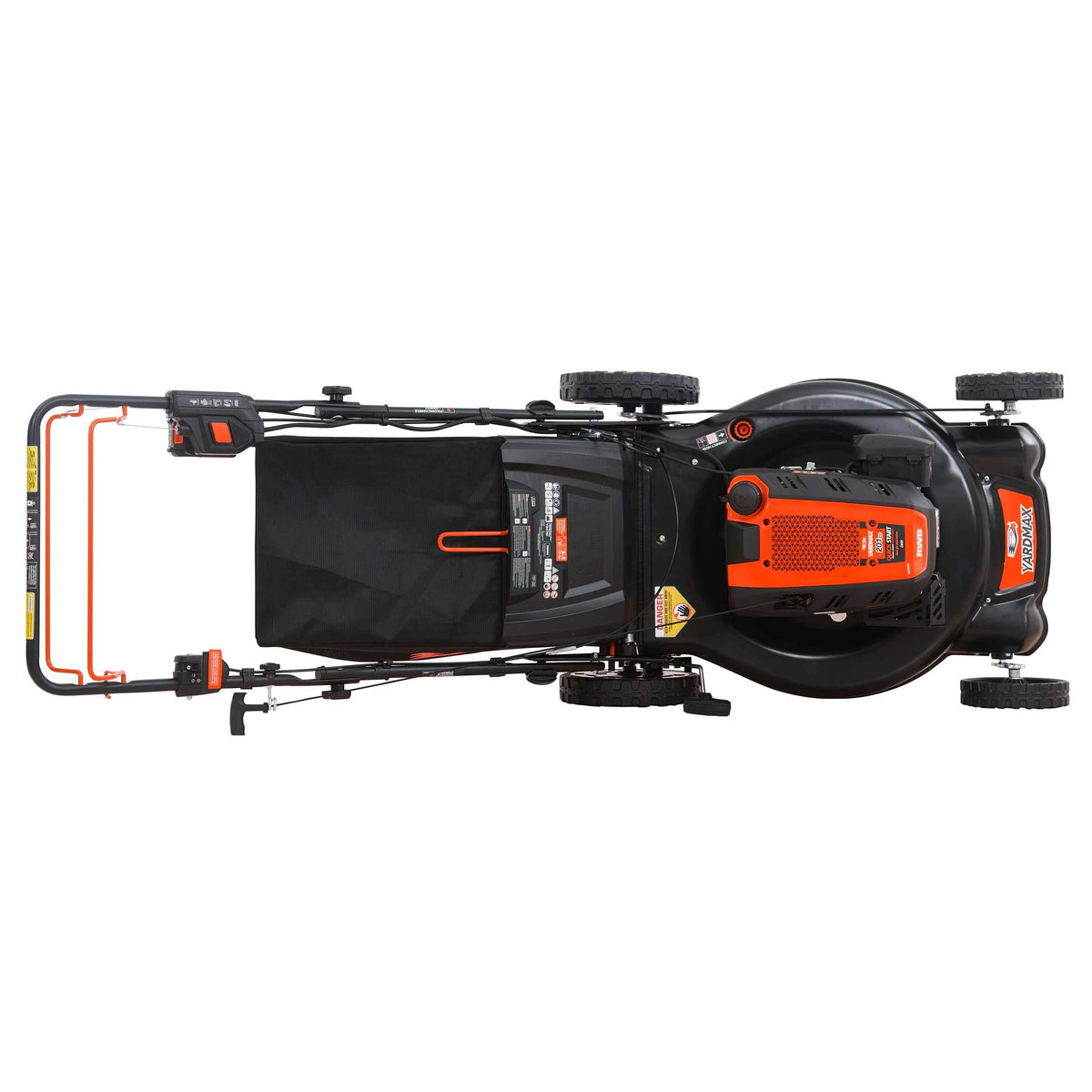 24 in. 201cc Gas Self Propelled Lawn Mower S1280