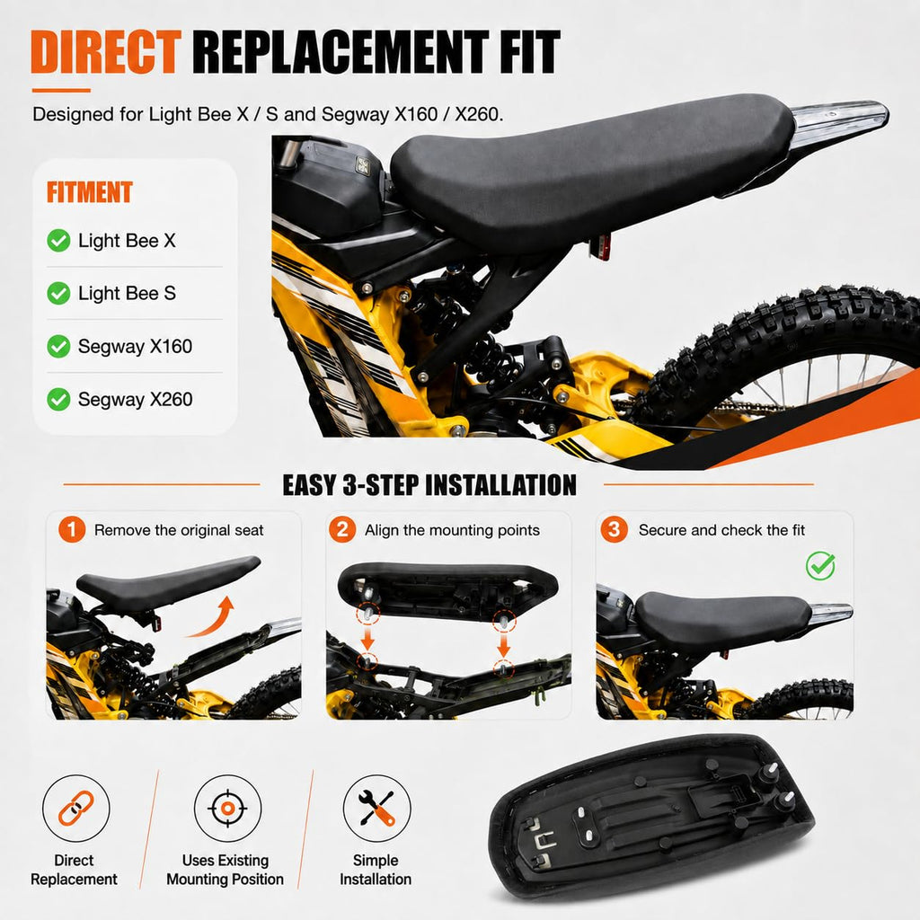 Electric Bike Seat Cushion P904
