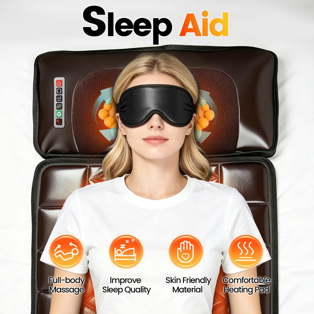 Full Body Massage Mat with Heat G189