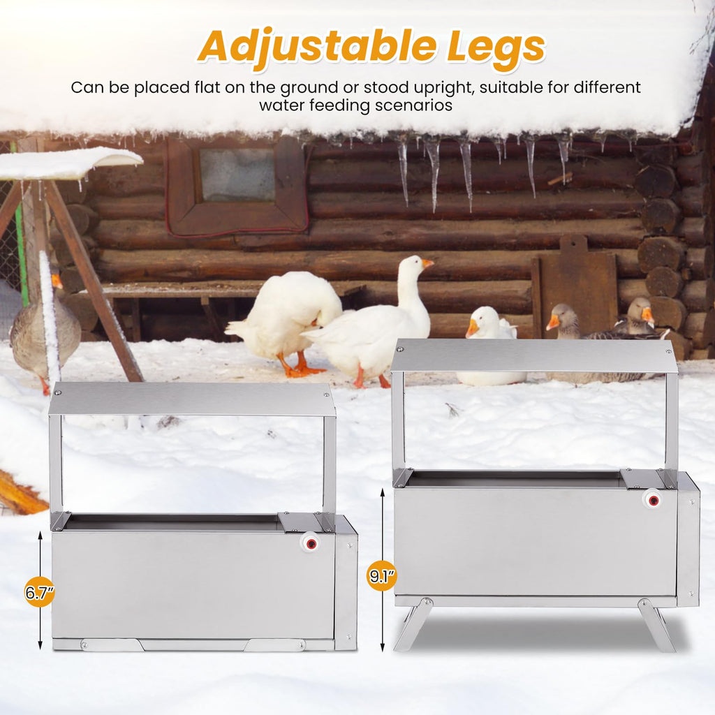 1.5 Gallon Heated Chicken Waterer M839