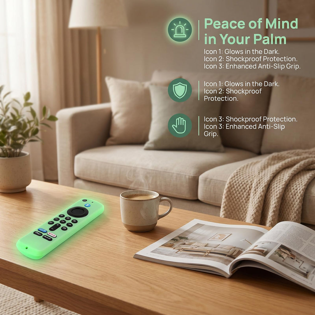 Remote Cover Case 2pcs Silicone Sleeve with Wrist Strap D60891