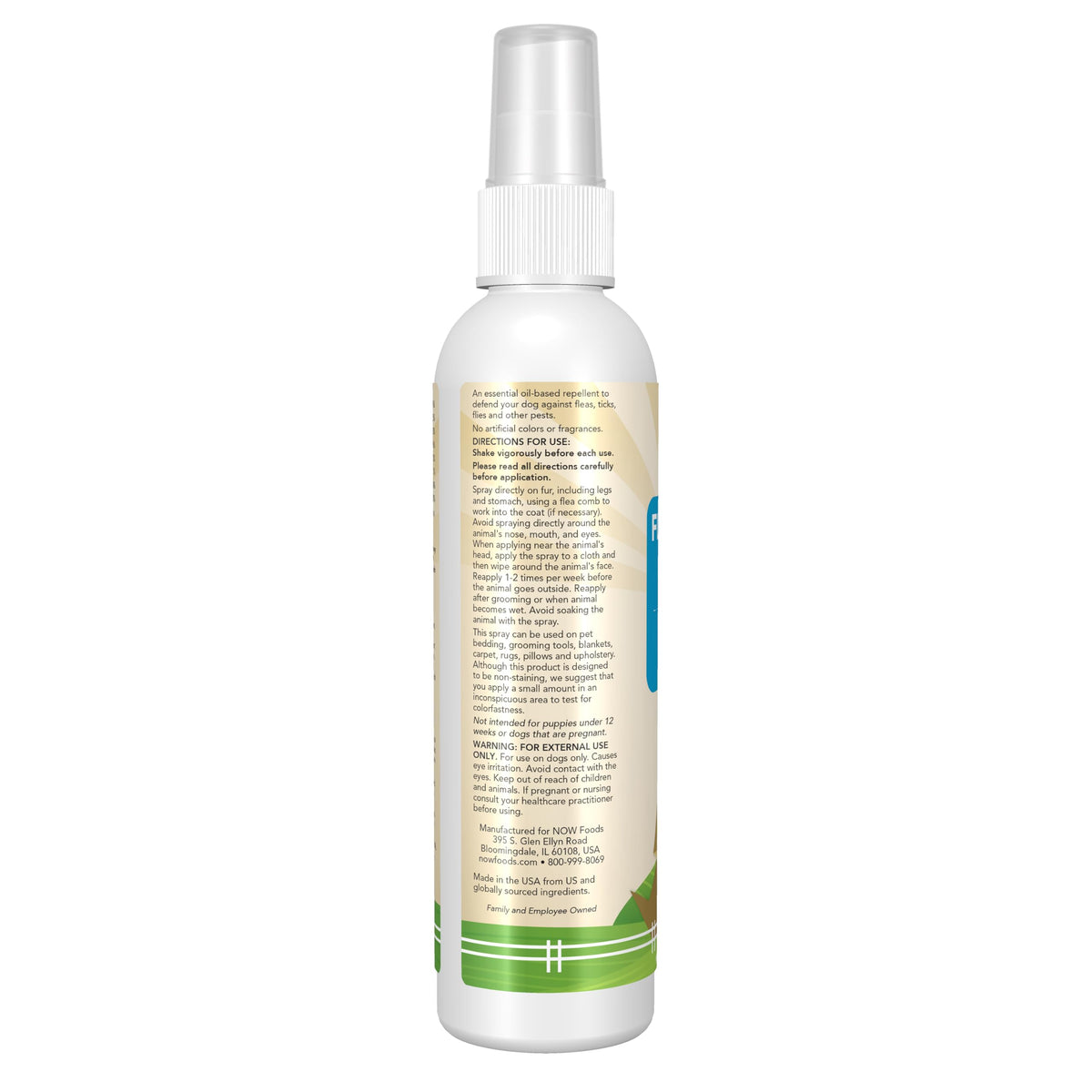 Flea and Tick Spray for Dogs 8-Ounce L114452