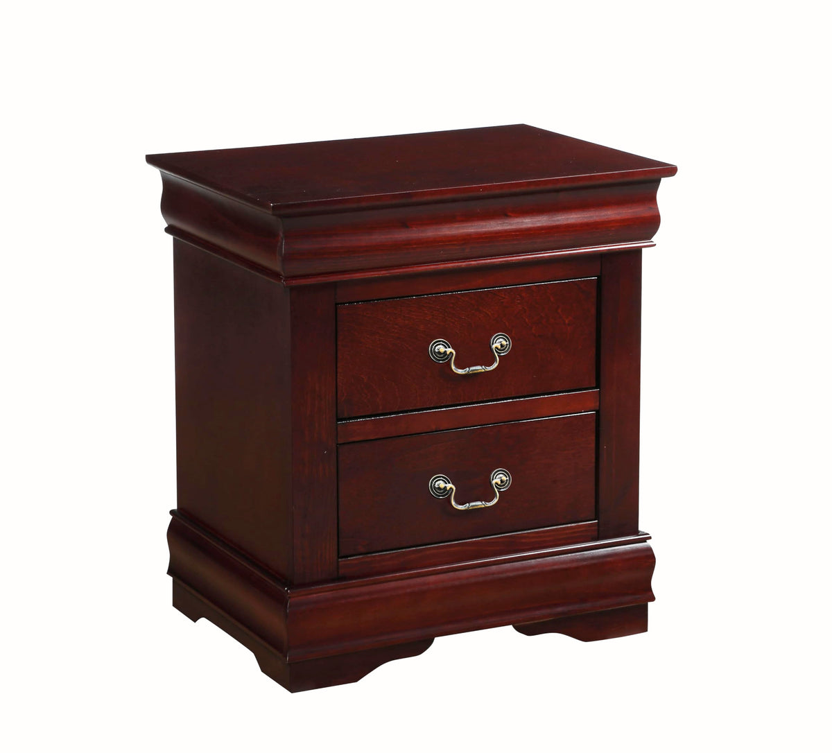2-Drawer Wood Nightstand O92100