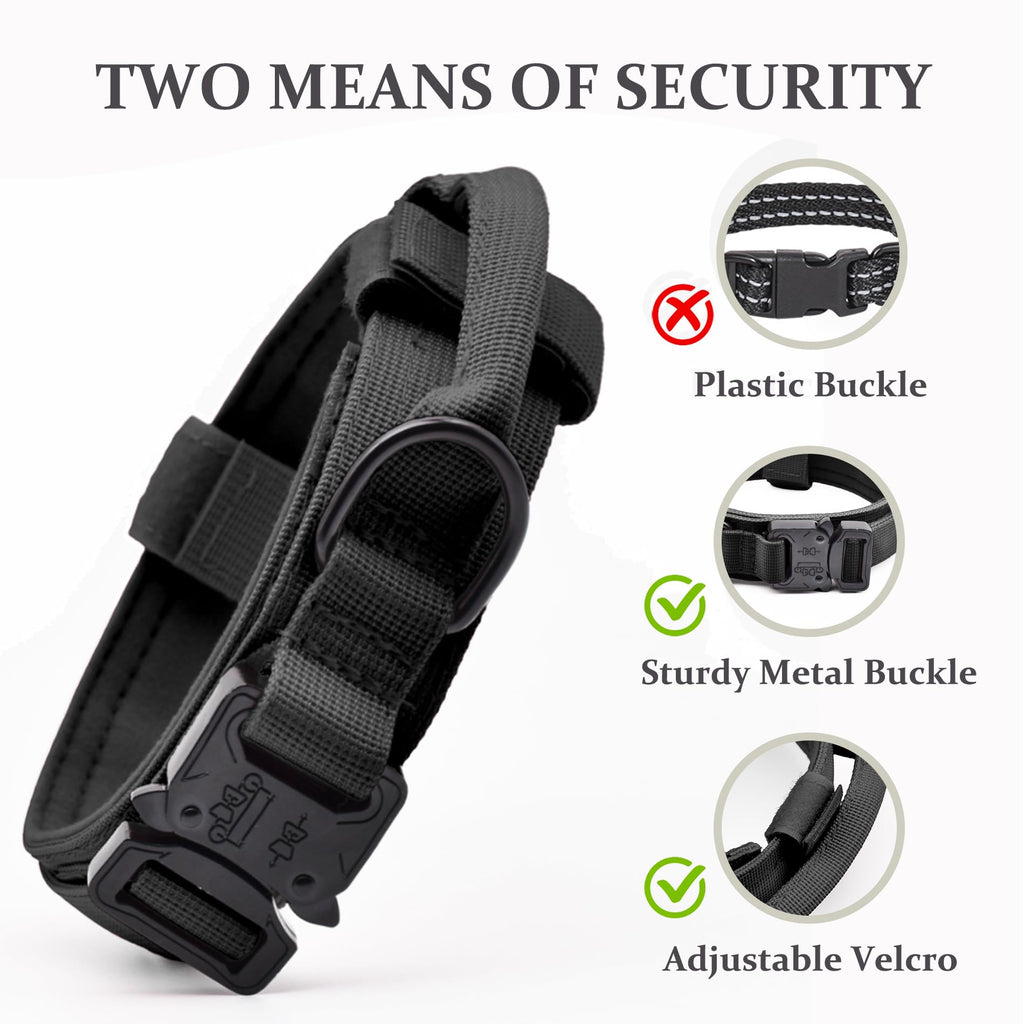 Adjustable Nylon Tactical Dog Collar I170725