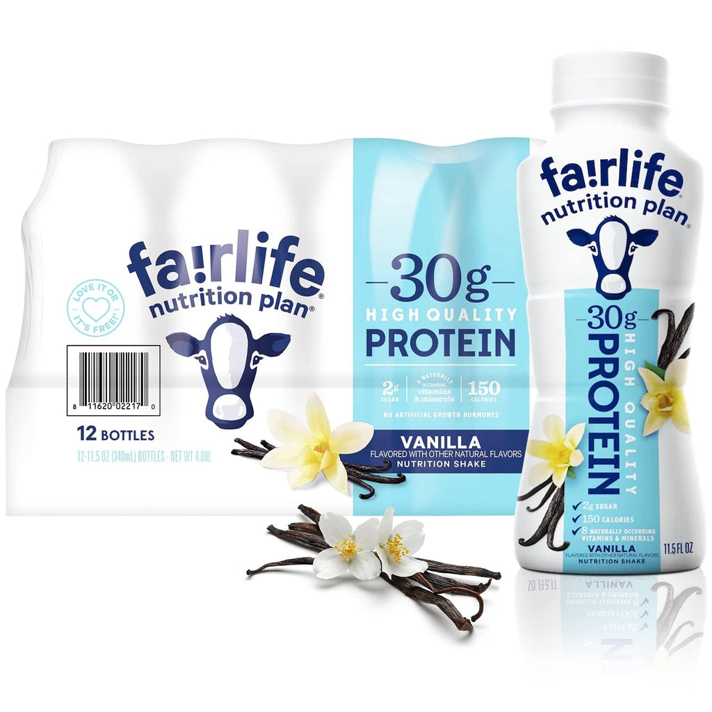 High Protein Vanilla Liquid Shake, 11.5 Fl Oz, Pack of 12 X798734