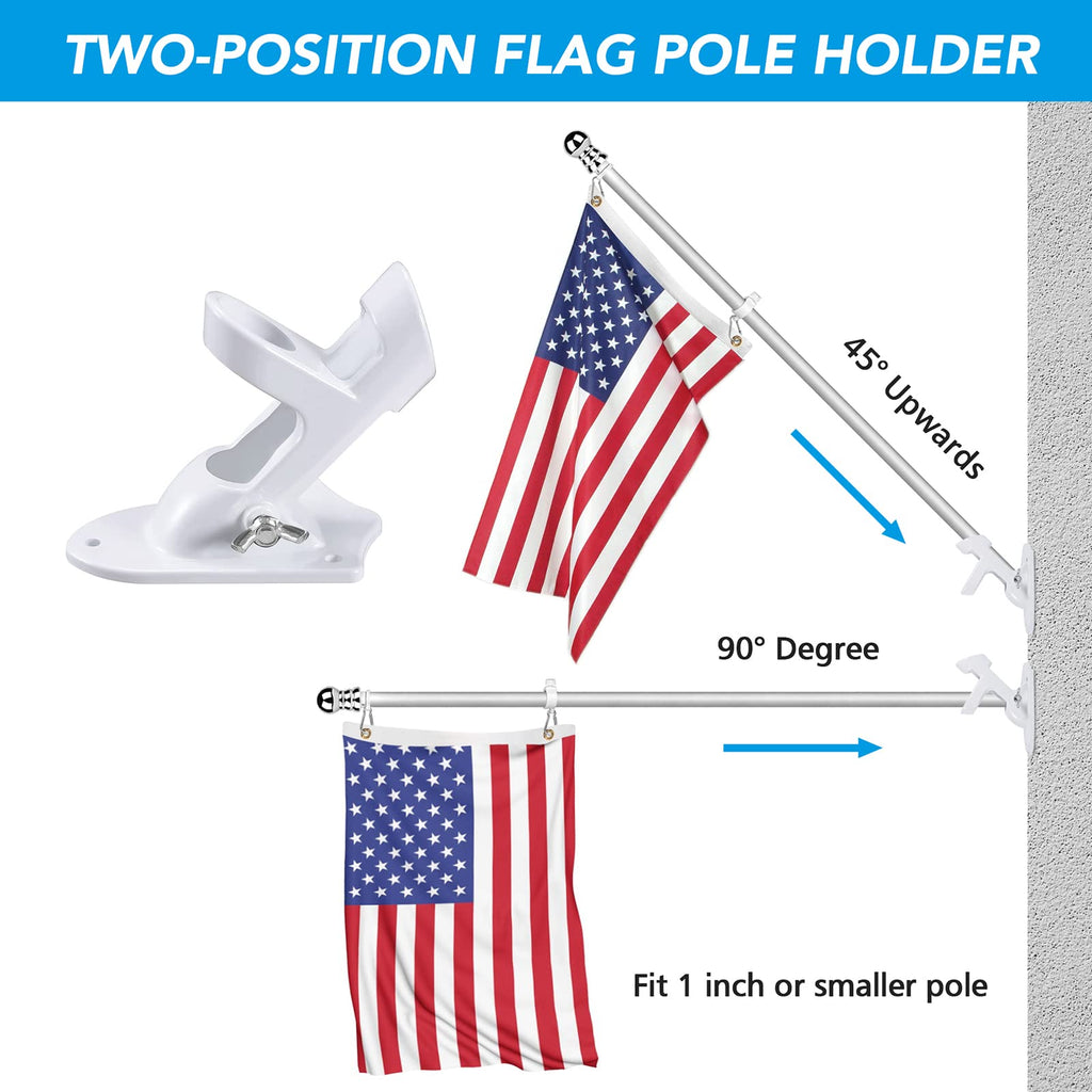 Heavy Duty Aluminum Flag Pole Holder A57603