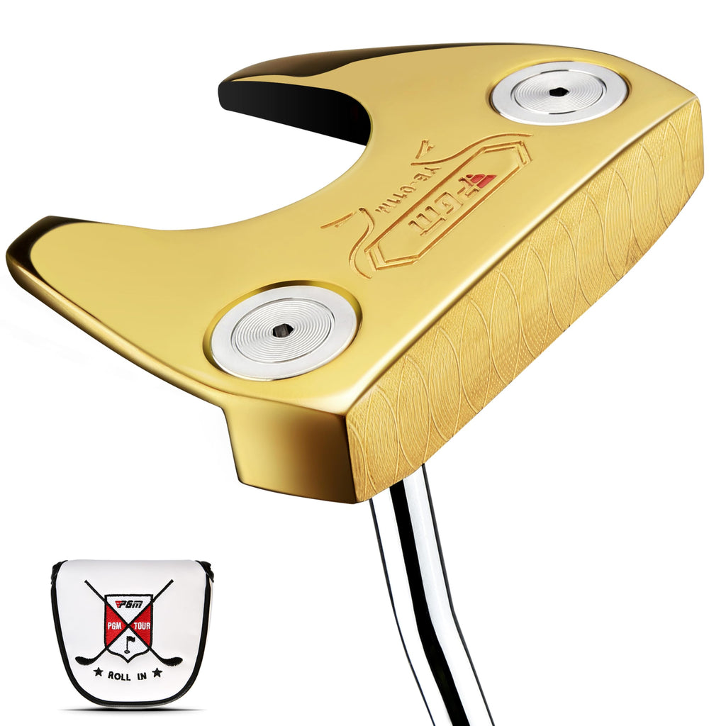 CNC-Milled Low-CG Golf Putter with Alignment Line & Oversized Grip T494