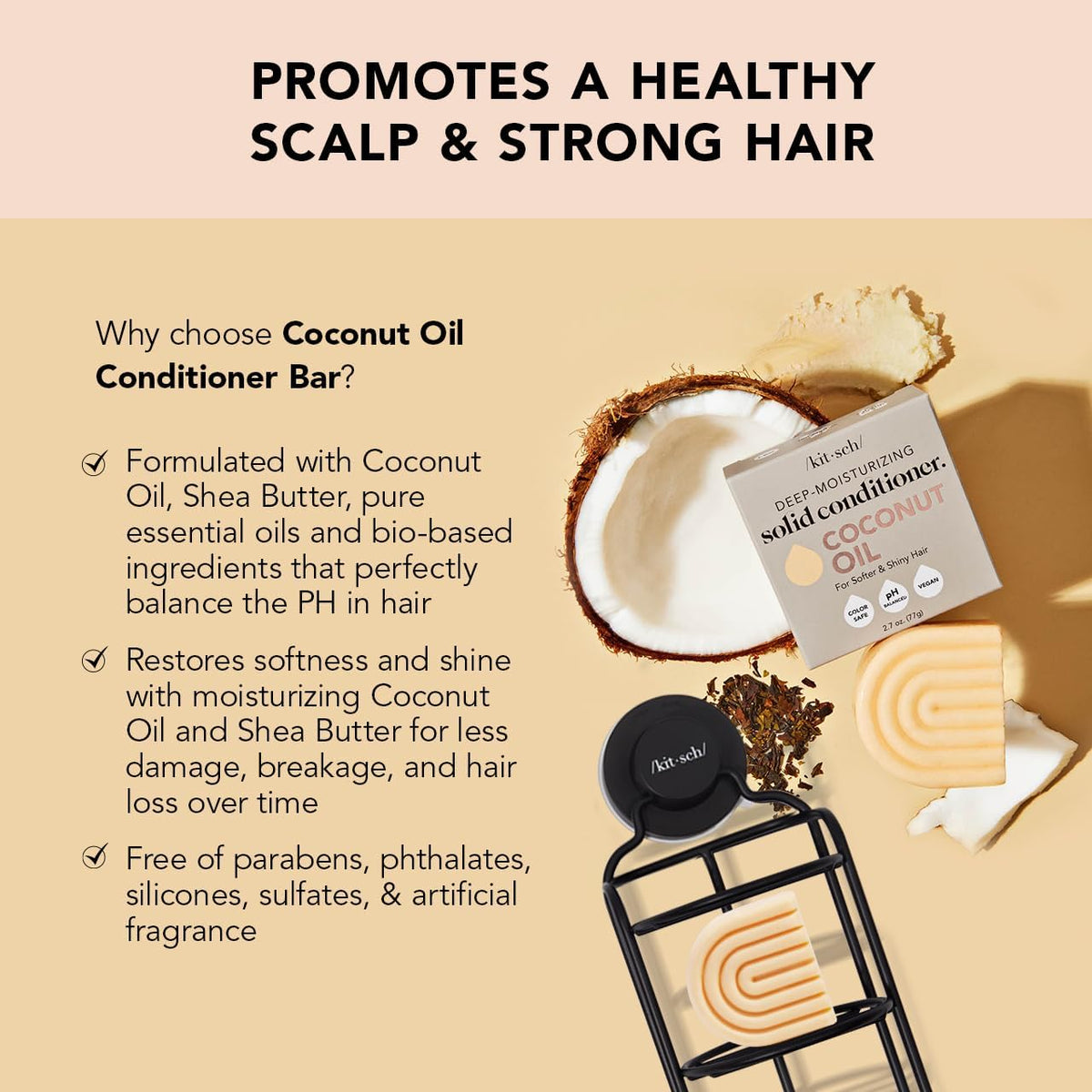 Castor Oil Shampoo + Coconut Oil Conditioner and Shower Filter Bundle C71591