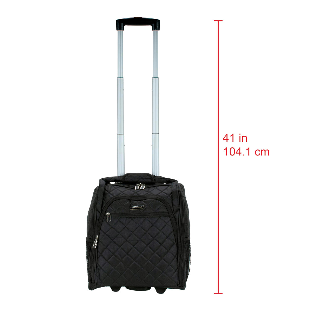 Black Wheeled Underseater Carry-On Luggage H593124