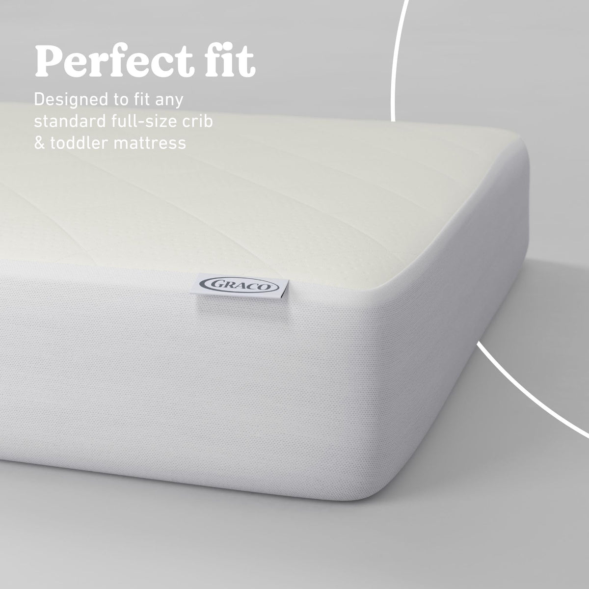 Waterproof Crib and Toddler Mattress Protector, 2 Pack Y6905