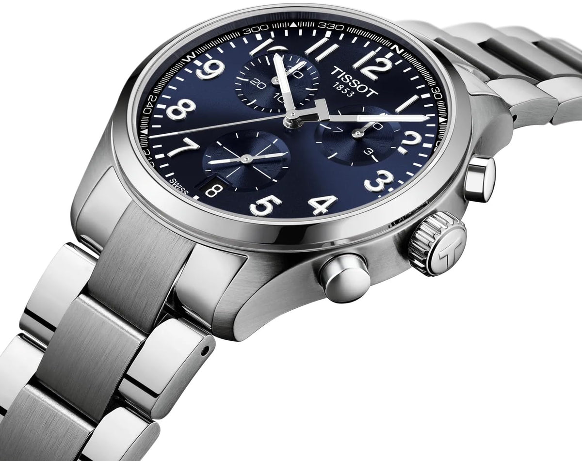 Blue Dial 42mm Chronograph Men's Watch H7411