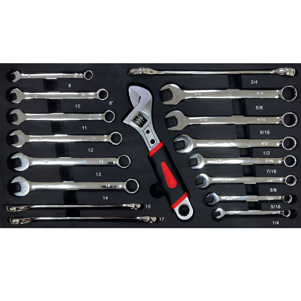 439-Piece Mechanic Tool Set in 3-Drawer Steel Box W3932