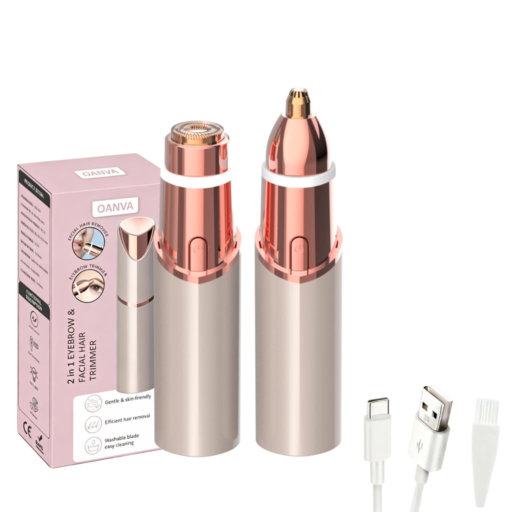 2 in 1 Facial & Eyebrow Hair Trimmer C195627