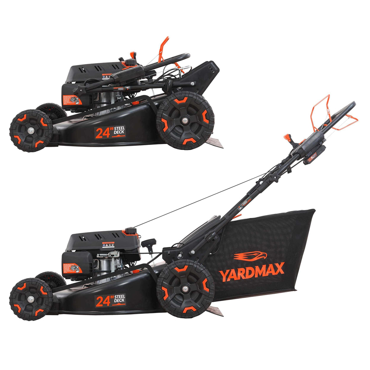 24 in. 201cc Gas Self Propelled Lawn Mower S1280