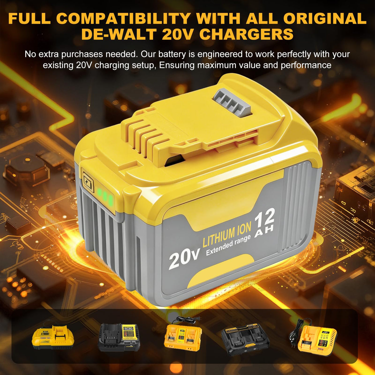 20V Lithium ion Battery 2 Pack G598643