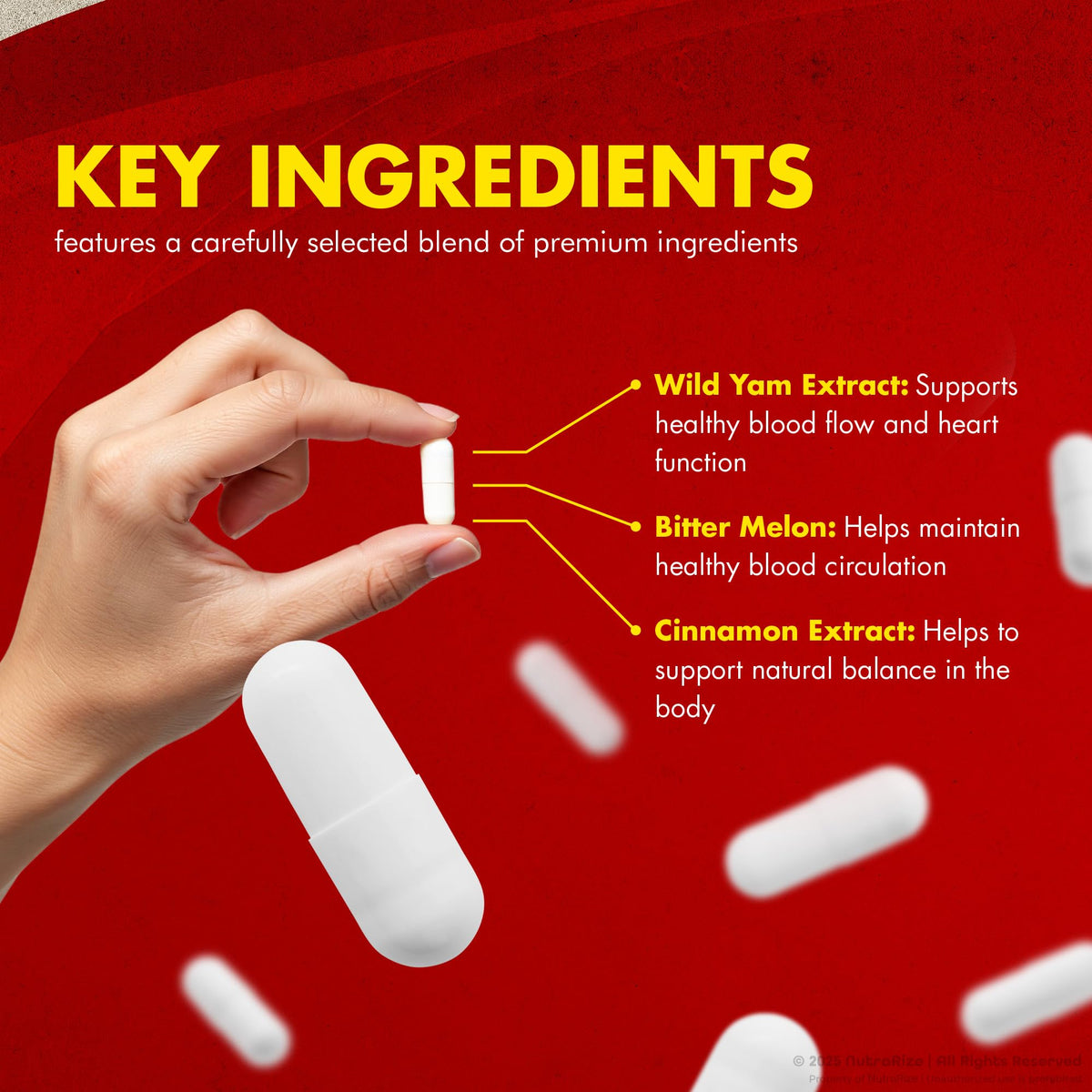 All-Natural 180 Capsules V119