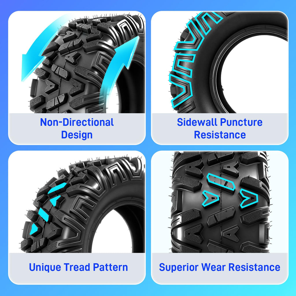 19x7-8 All-Terrain ATV Tires Pack of 2 X5789