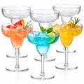 6 Pack 13 OZ Acrylic Stemmed Glasses U429