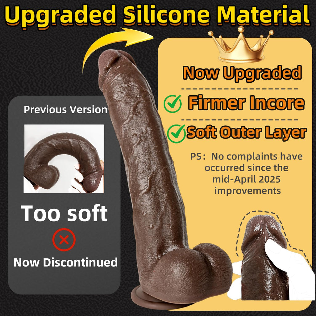 Big Black XL Dildo with Suction Cup W97159