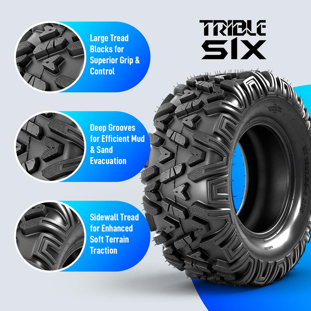 19x7-8 All-Terrain ATV Tires Pack of 2 X5789