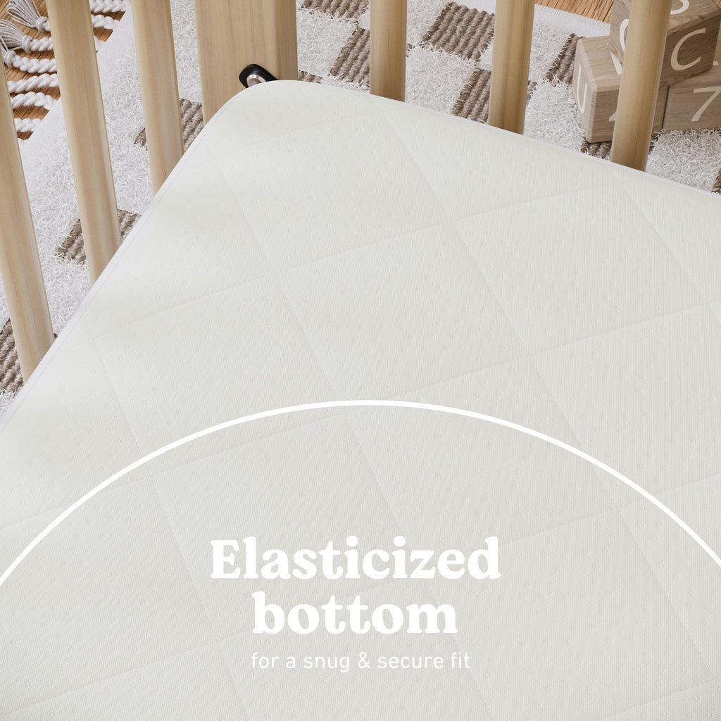 Waterproof Crib and Toddler Mattress Protector, 2 Pack Y6905