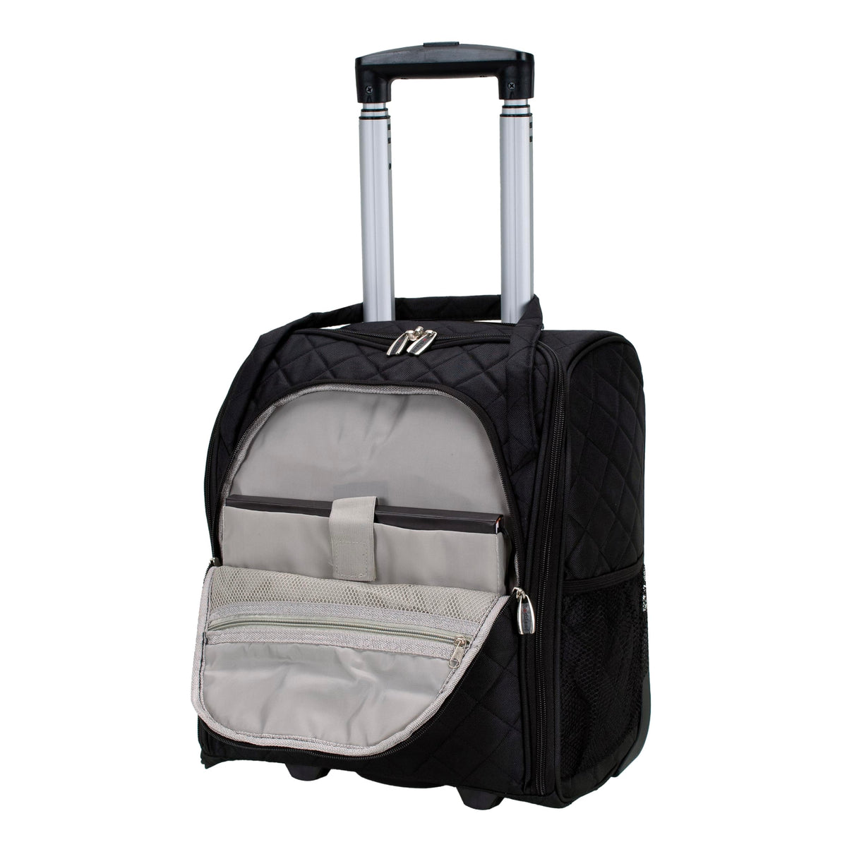 Black Wheeled Underseater Carry-On Luggage H593124