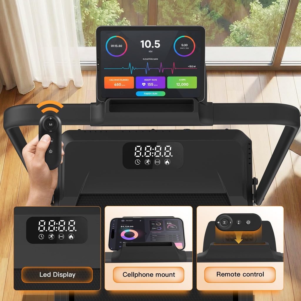 Foldable Treadmill with Incline A635005