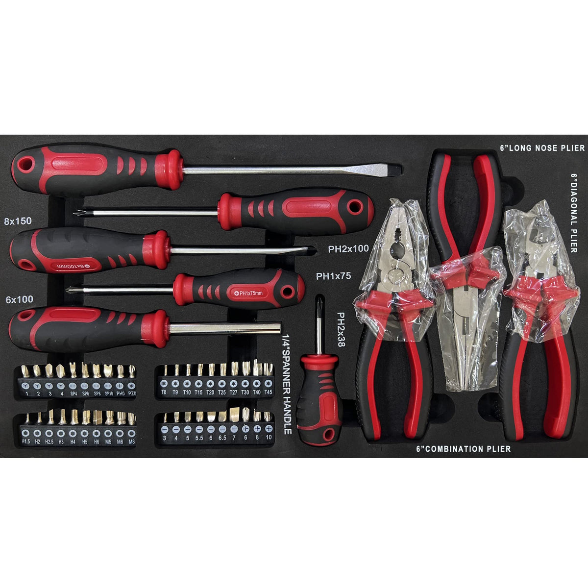 439-Piece Mechanic Tool Set in 3-Drawer Steel Box W3932